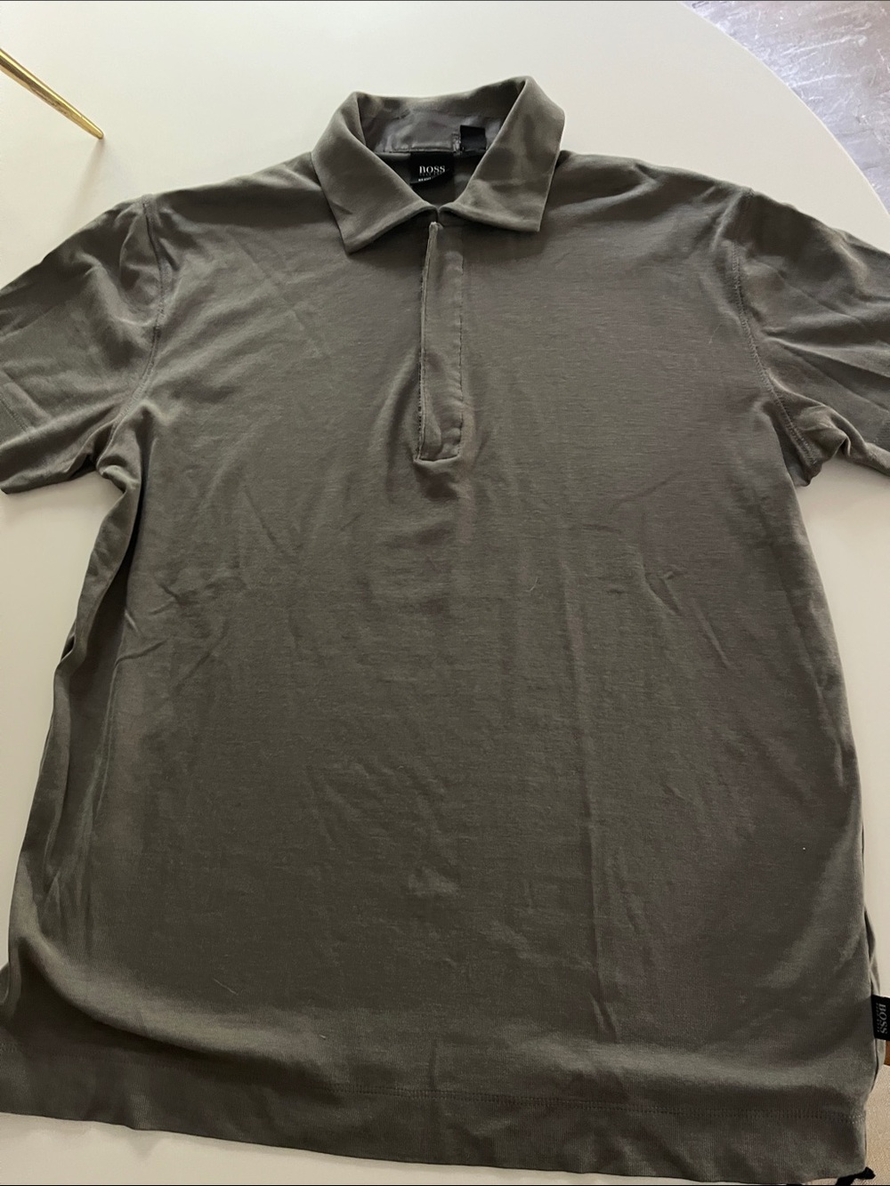 BOSS Men's Polo in Olive